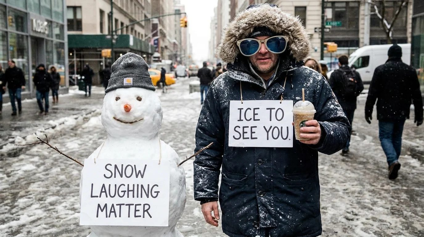 Winter Puns Captions