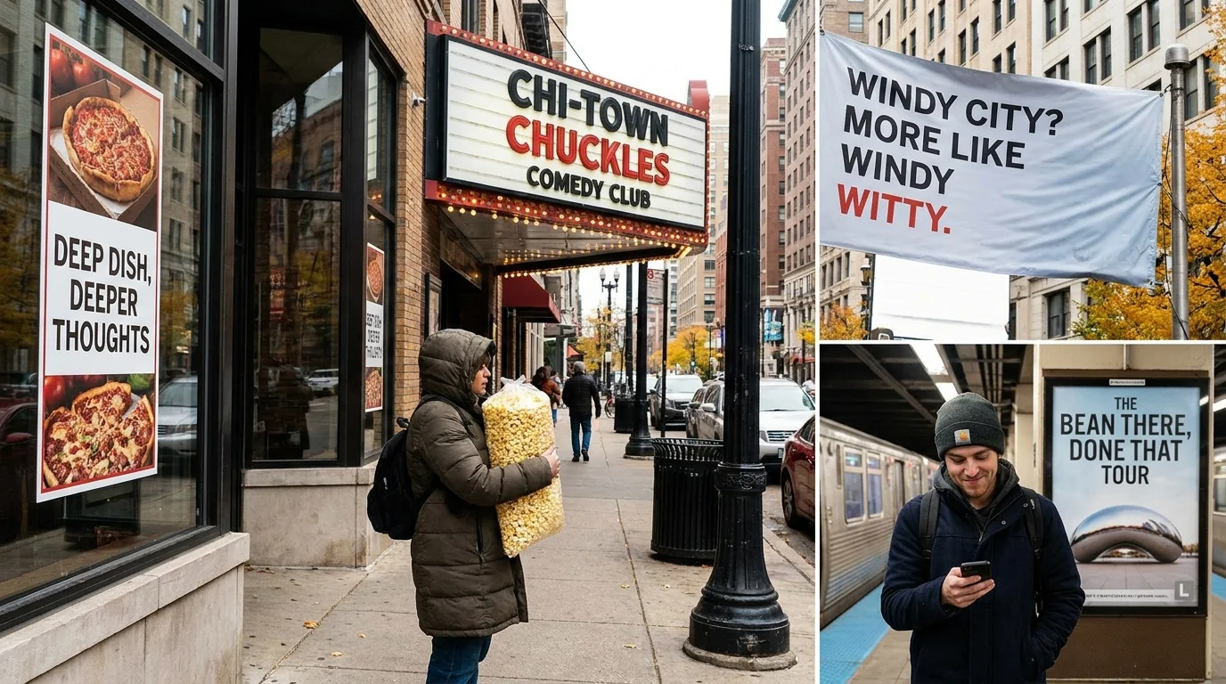 Chicago Puns Reddit Style