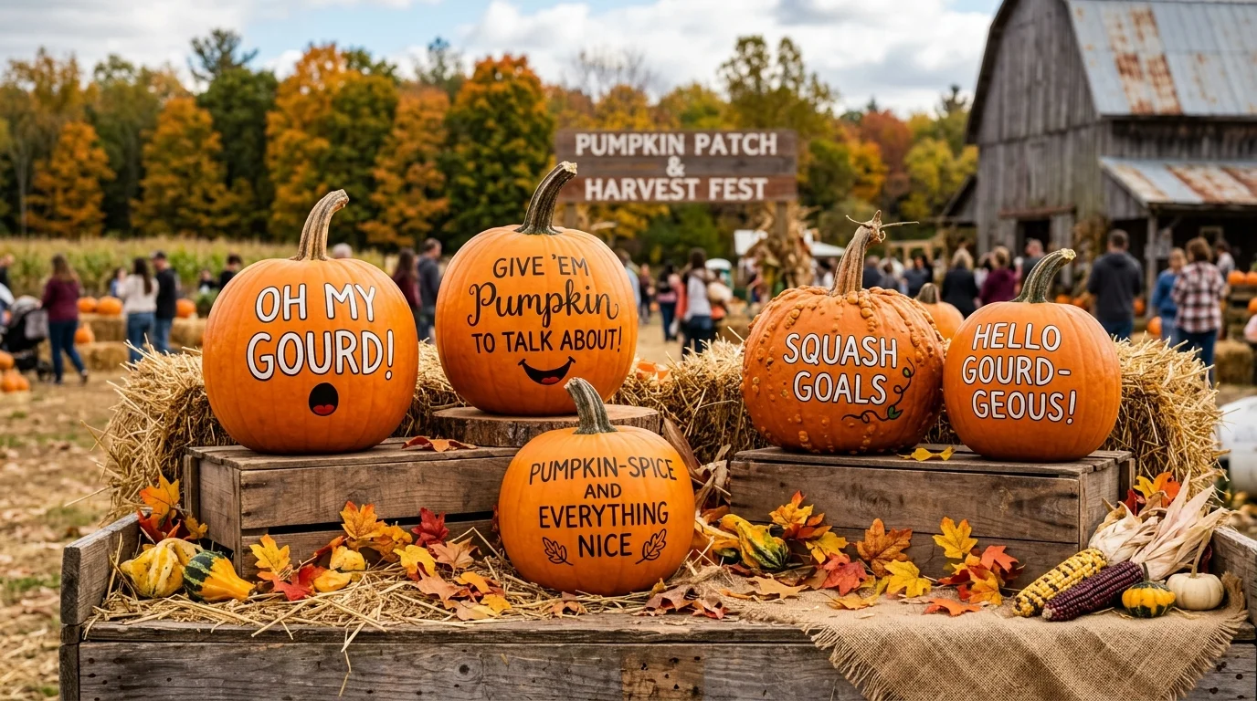 Pumpkin Puns One Liners