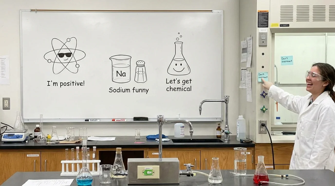 Short Chemistry Puns