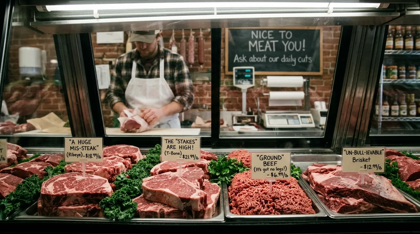 Beef Puns One-Liners