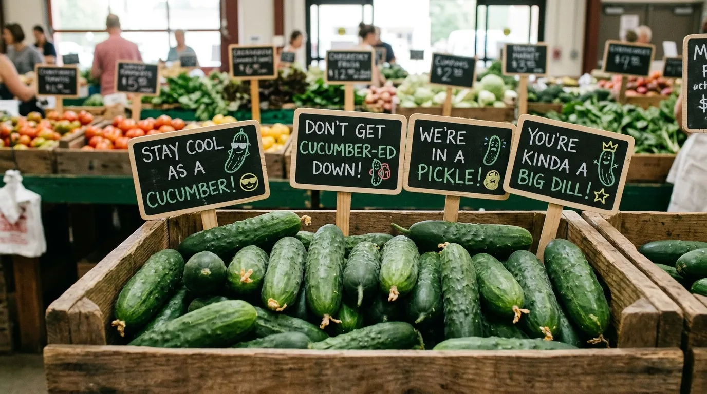 Cucumber Puns One-Liners