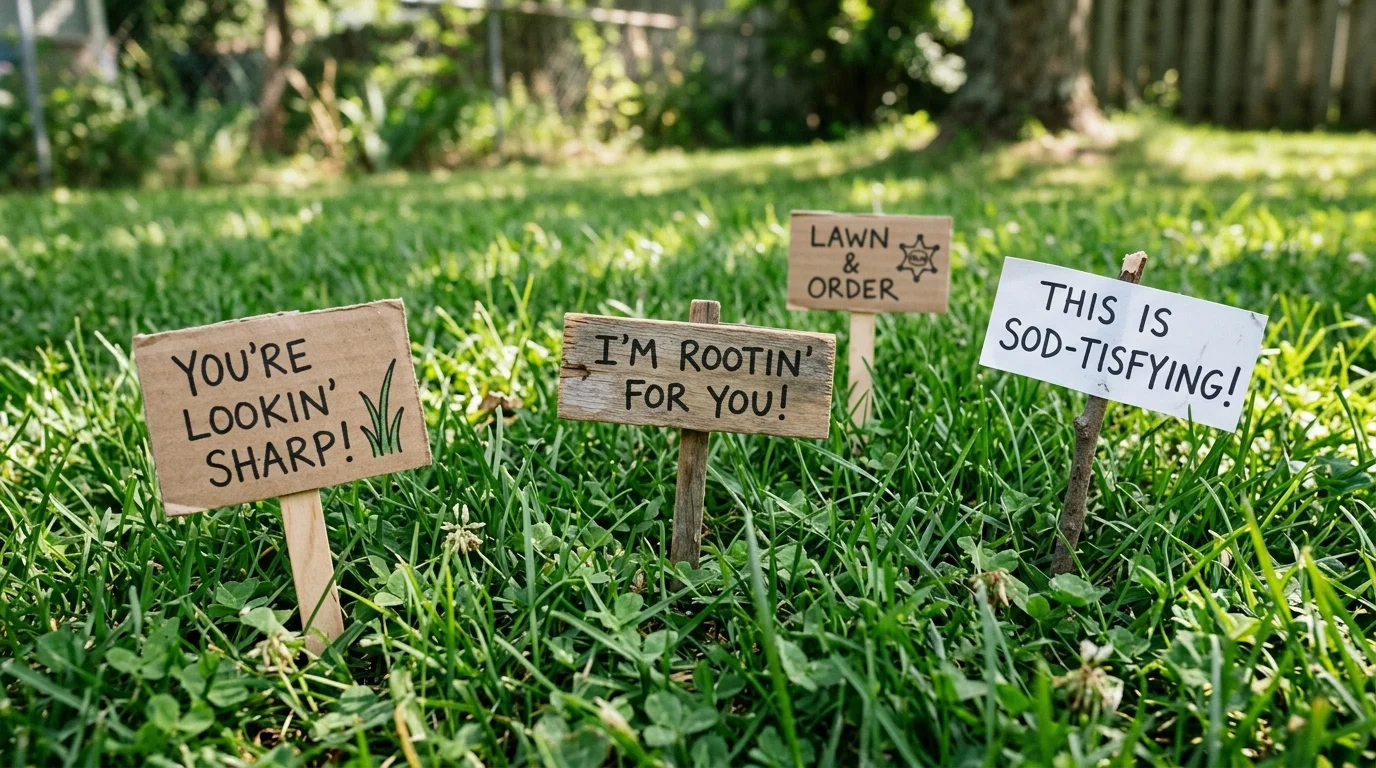 Grass Puns
