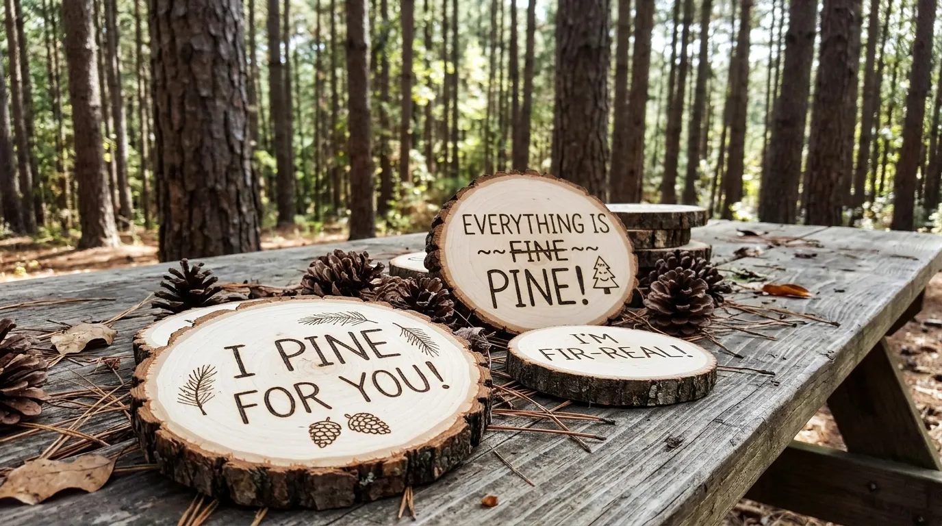 Pine Puns One-Liners
