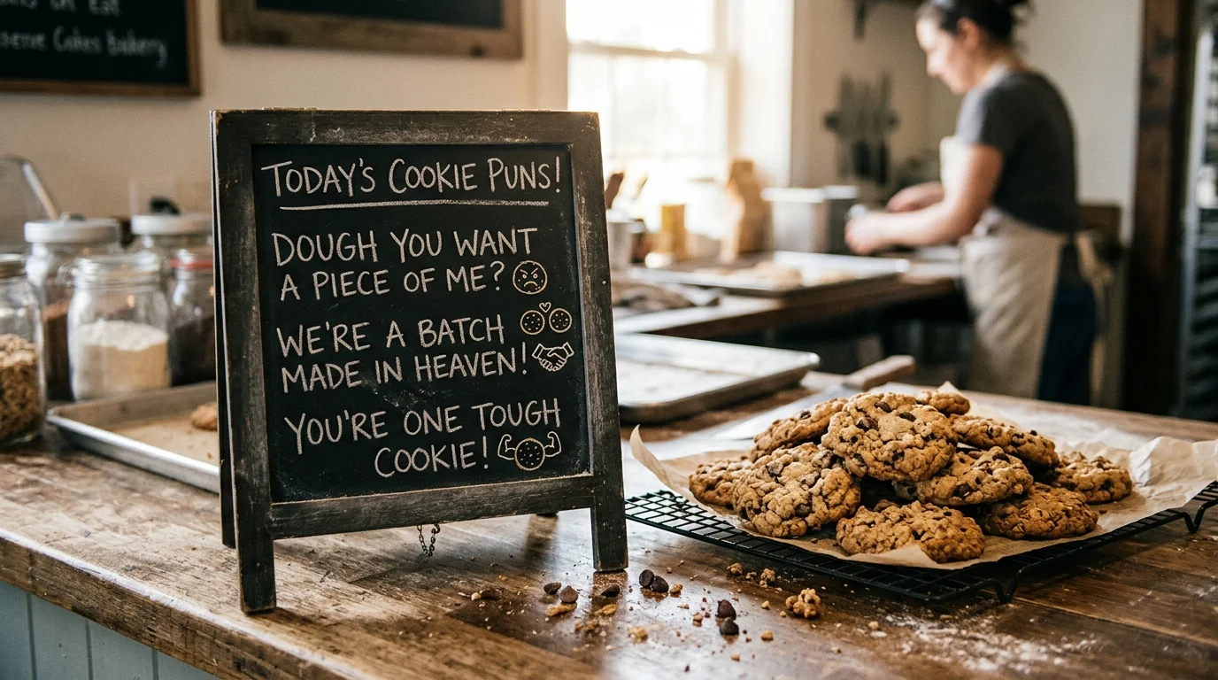 Short Cookie Puns