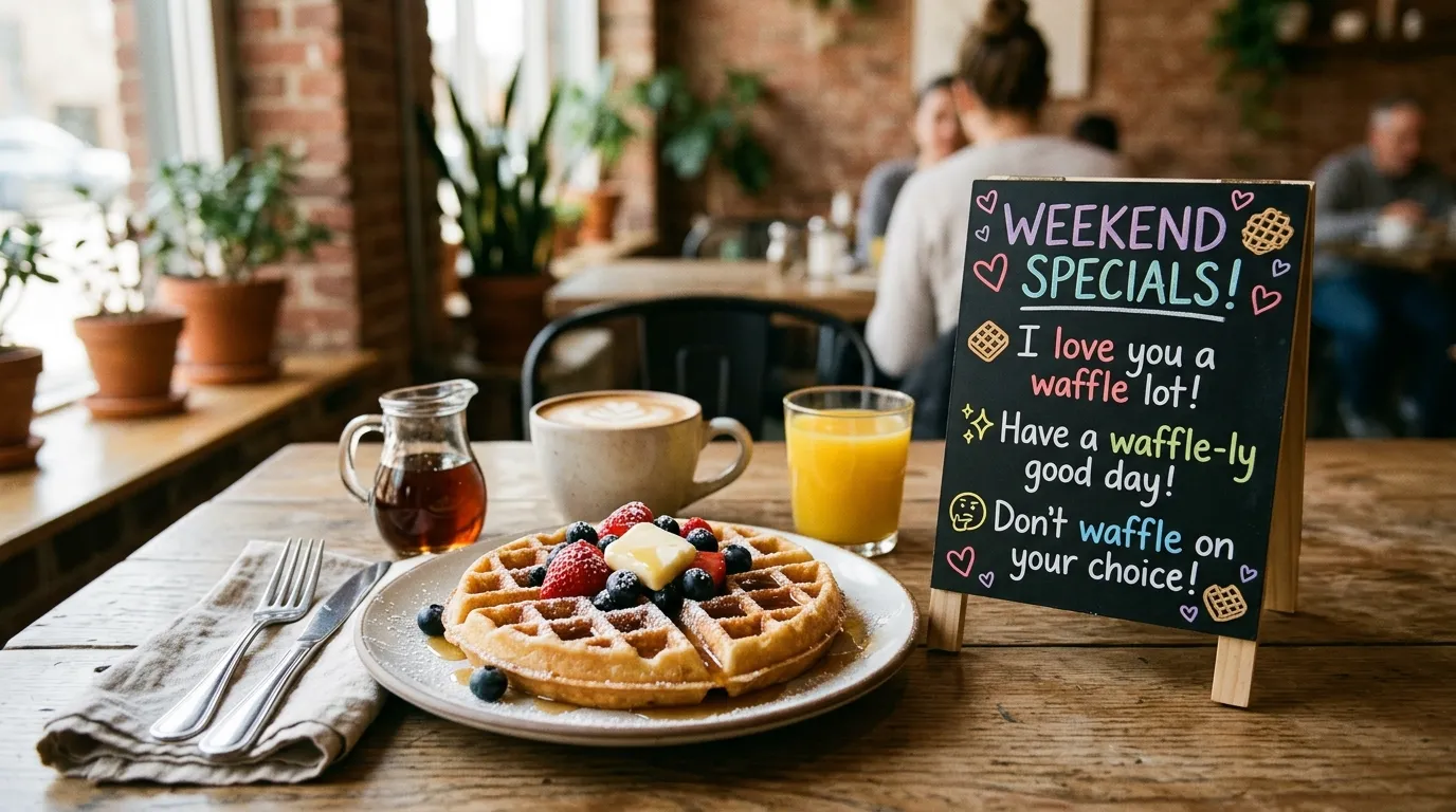 Waffle Puns